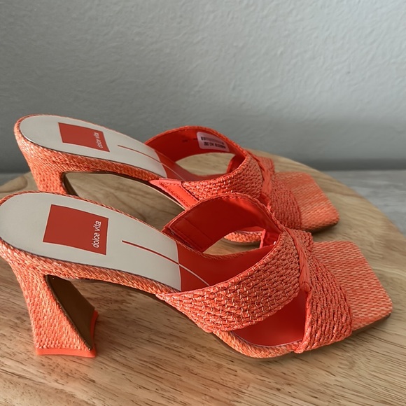 Dolce Vita Woven Heeled Mules - Nitro - Picture 3 of 8